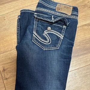 Silver Berkley Flap jeans